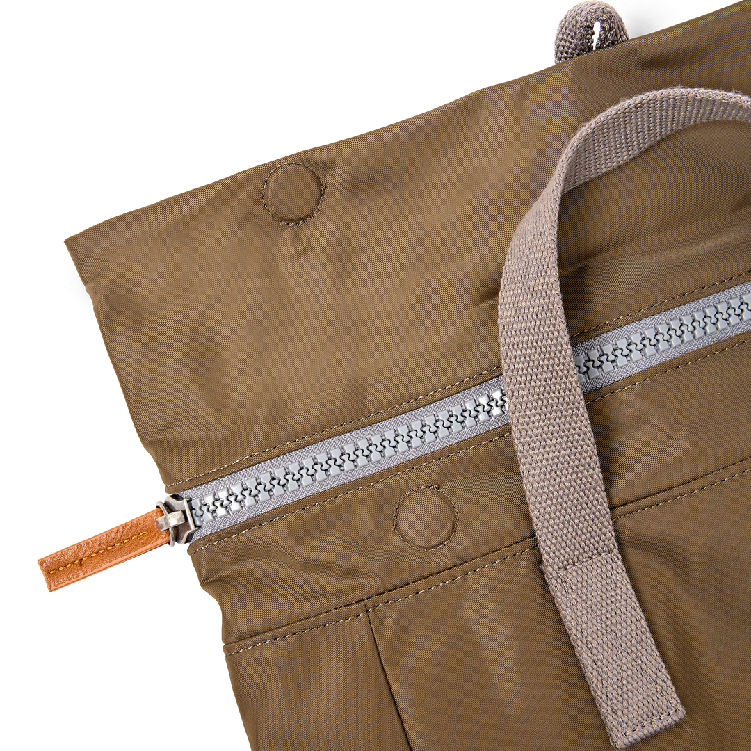 Roka London Canfield Roll Top Backpack- Army