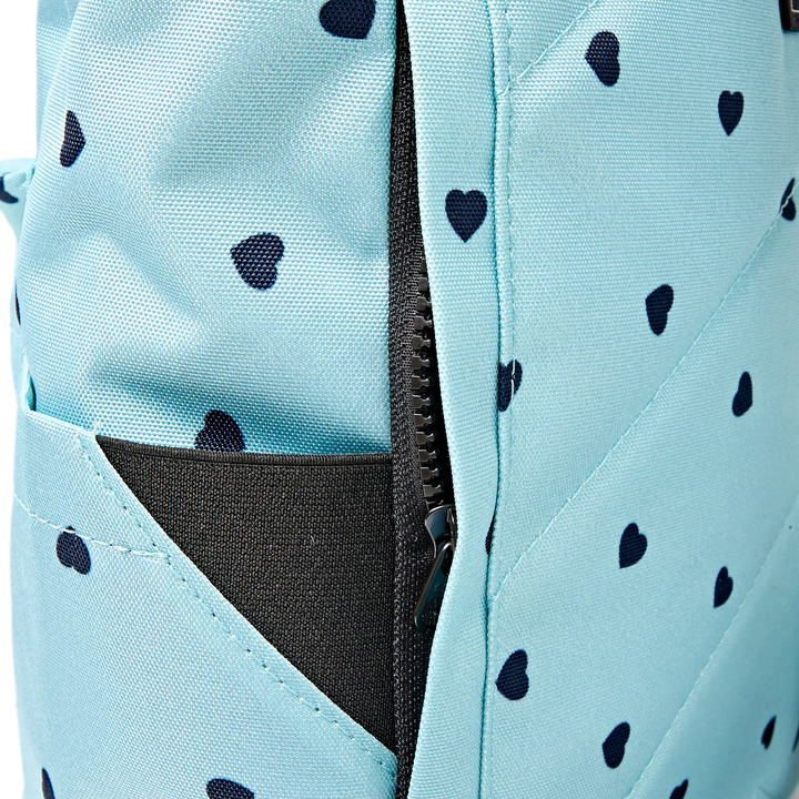 Roka London Canfield Roll-Top Backpack - Medium - Heart Print