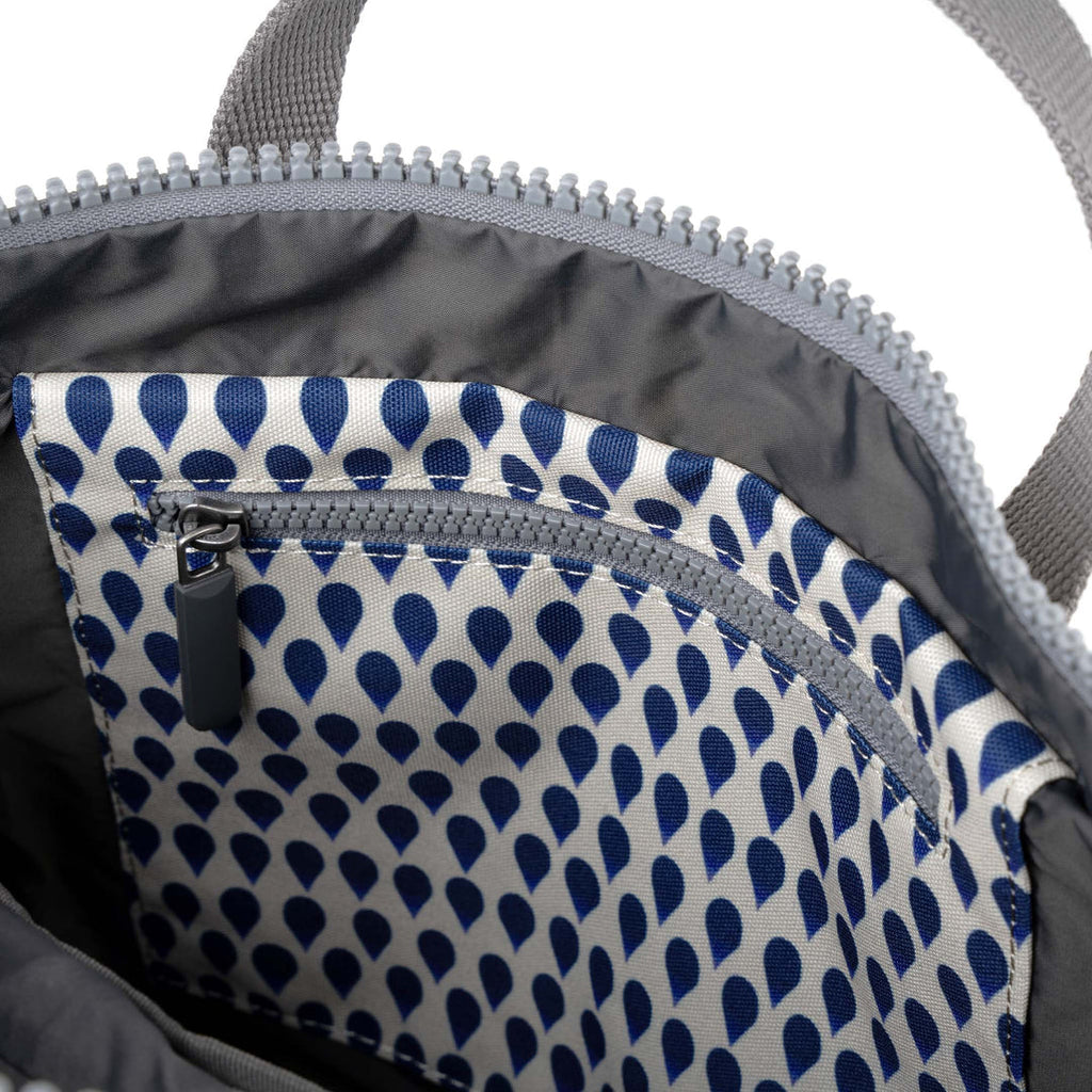 Roka London- Medium Canfield Backpack- Denim Rain Nylon