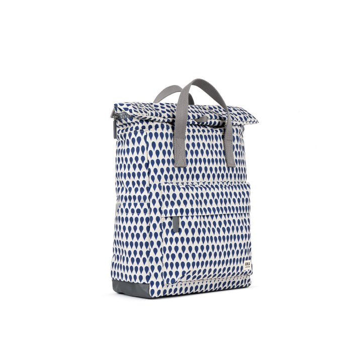 Roka London- Medium Canfield Backpack- Denim Rain Nylon
