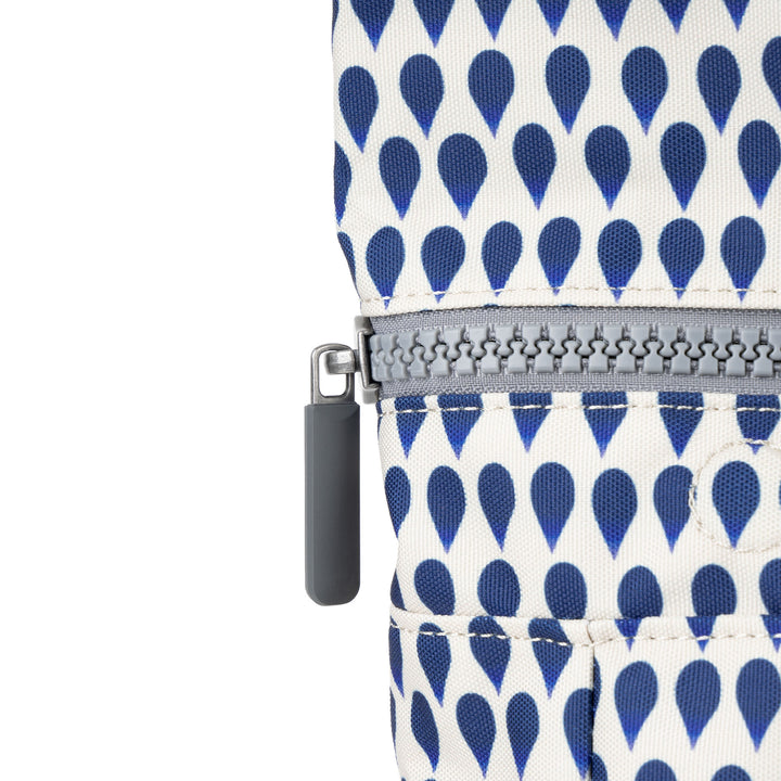 Roka London- Medium Canfield Backpack- Denim Rain Nylon