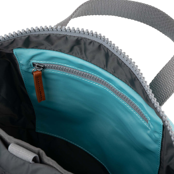 Roka London- Small Canfield Backpack - Aquatic Awe Recycled Nylon