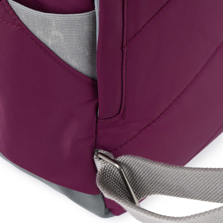 Roka London - Canfield B Medium Recycled Nylon - Royal Burgundy