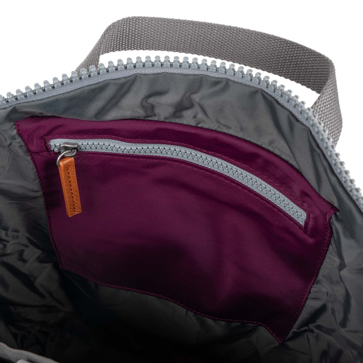 Roka London - Canfield B Medium Recycled Nylon - Royal Burgundy