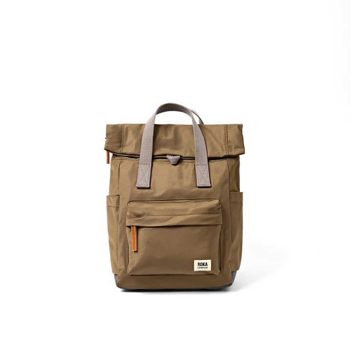 Roka London Canfield Roll Top Backpack- Army