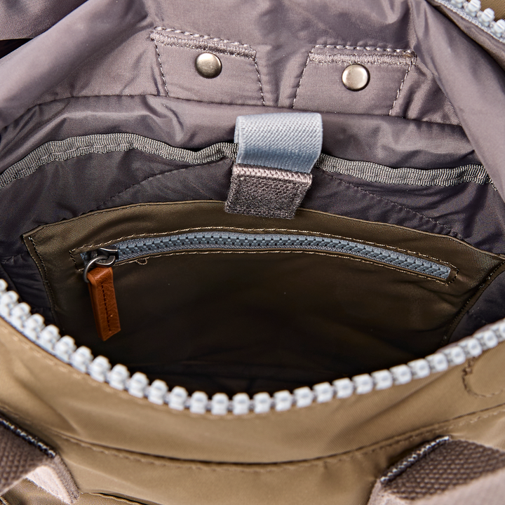 Roka London Canfield Roll Top Backpack- Army