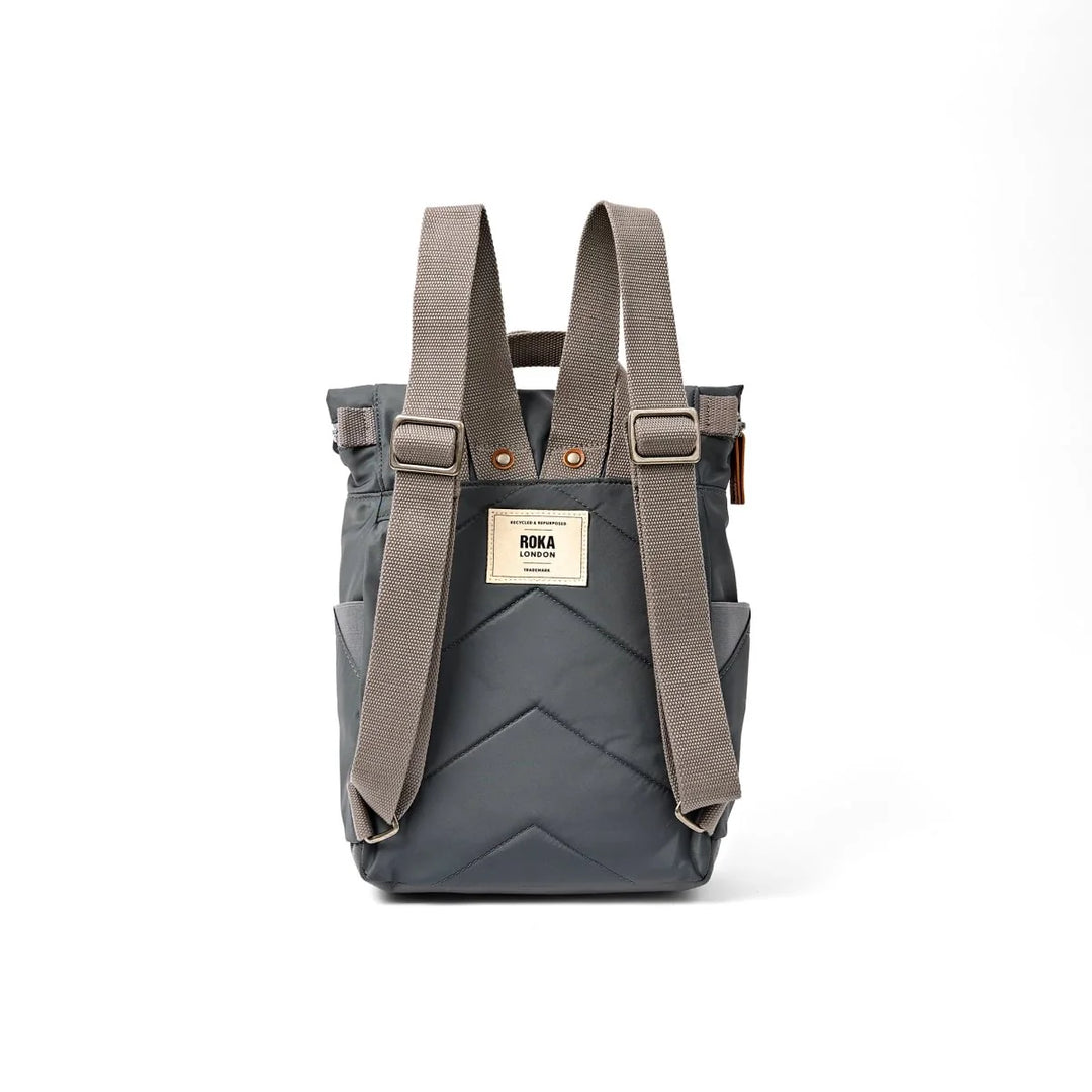 Roka London Canfield Roll Top Backpack - Small - Beluga