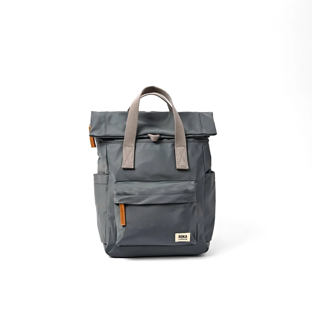 Roka London Canfield Roll Top Backpack - Small - Beluga