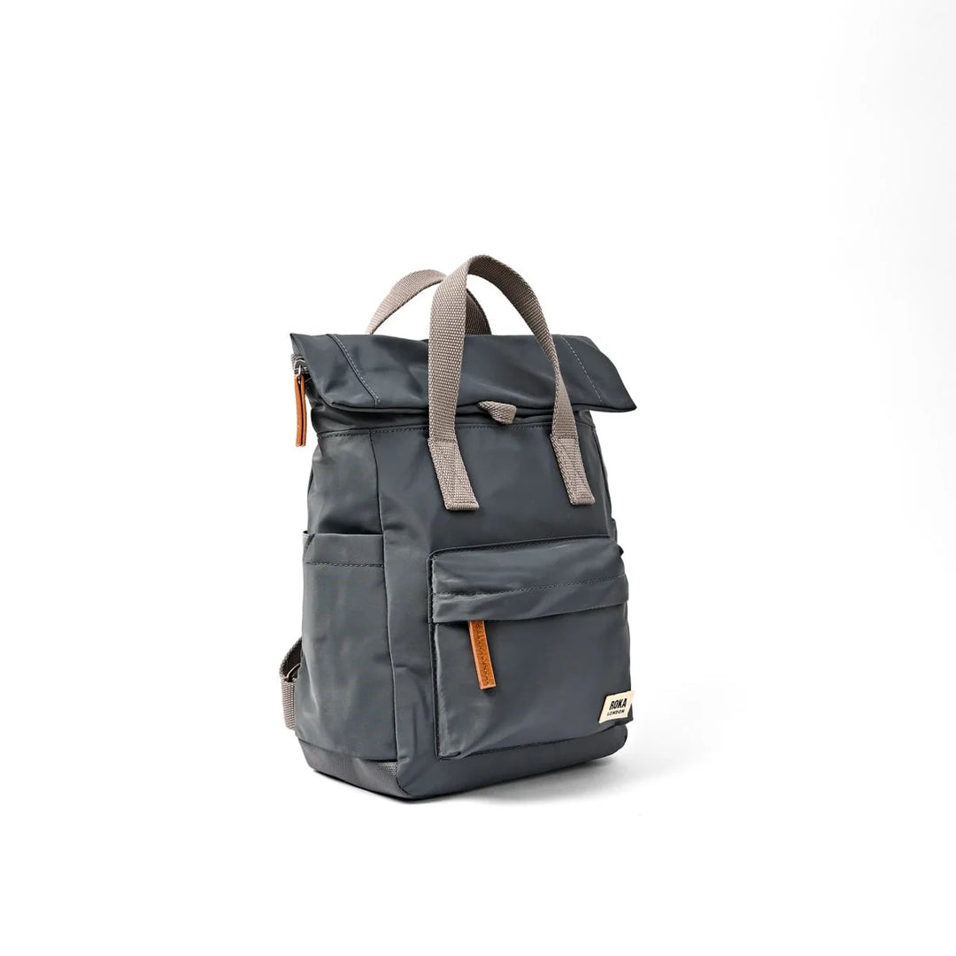 Roka London Canfield Roll Top Backpack - Small - Beluga