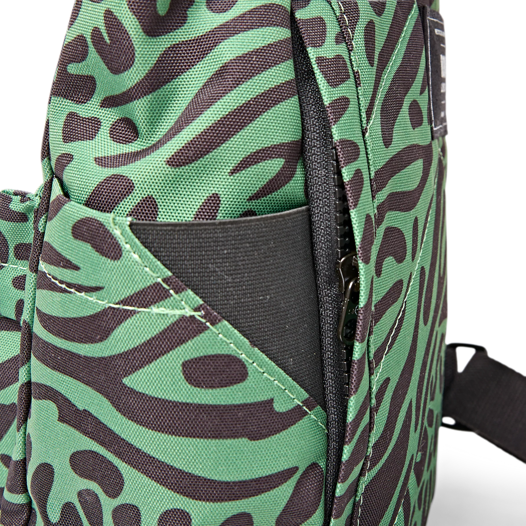 Roka London Canfield Roll-Top Backpack - Medium - Mixed Animal Artichoke