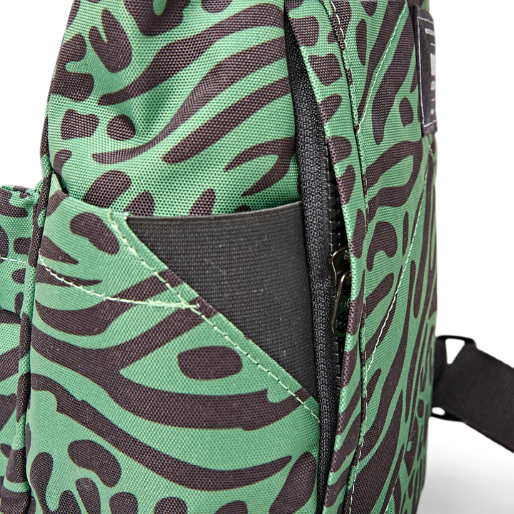 Roka London Canfield Roll-Top Backpack - Medium - Mixed Animal Artichoke