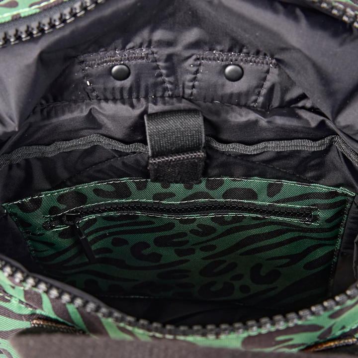 Roka London Canfield Roll-Top Backpack - Medium - Mixed Animal Artichoke