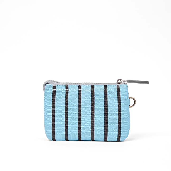 Roka London Carnaby Wallet - Small - Blue Stripe