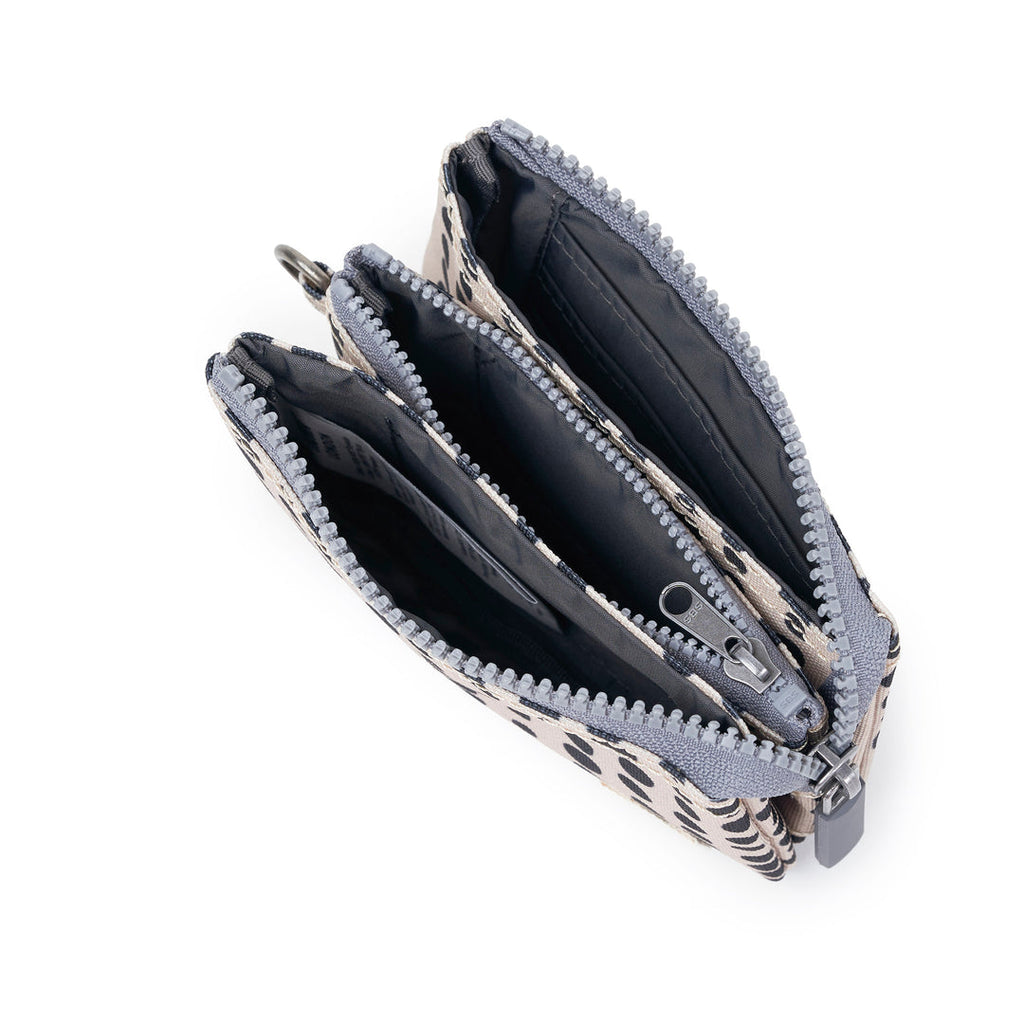 Roka London- Carnaby Small Recycled Canvas - Linear Dot