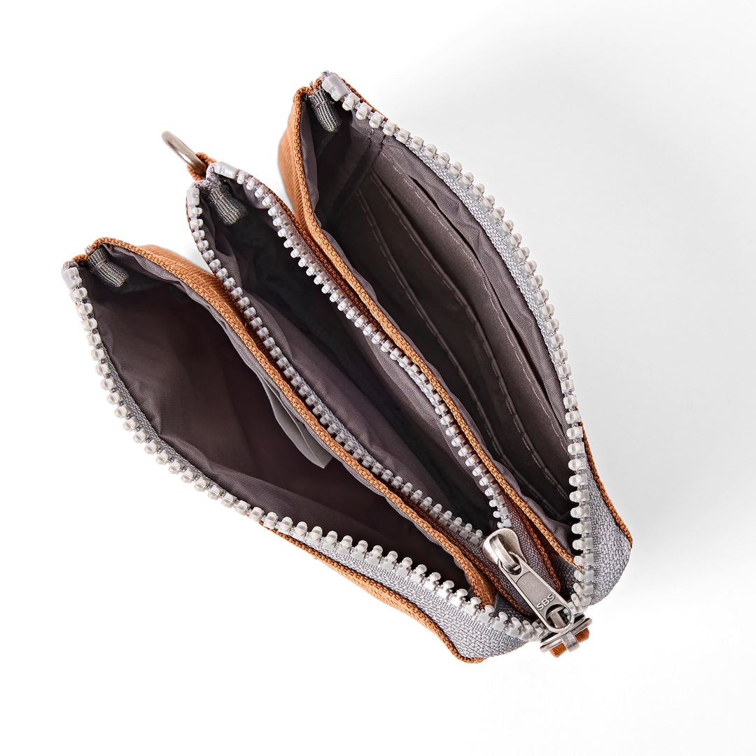 Roka London Carnaby Wallet - Small - Cinnamon