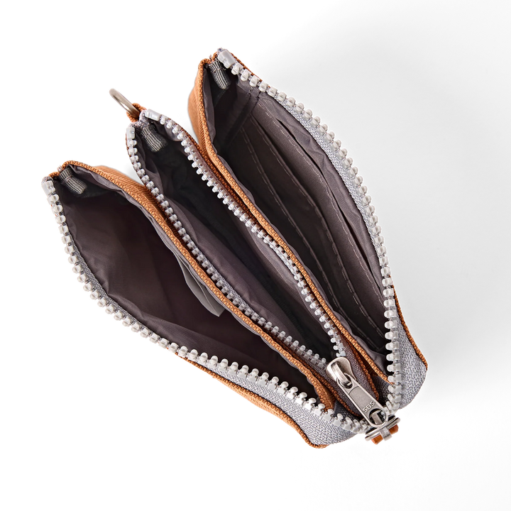 Roka London Carnaby Wallet - Small - Cinnamon