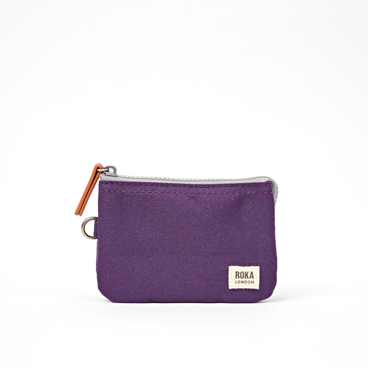 Roka London Carnaby Wallet - Small - Deep Grape