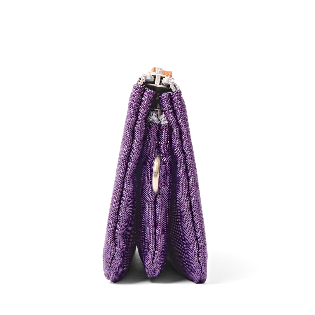 Roka London Carnaby Wallet - Small - Deep Grape