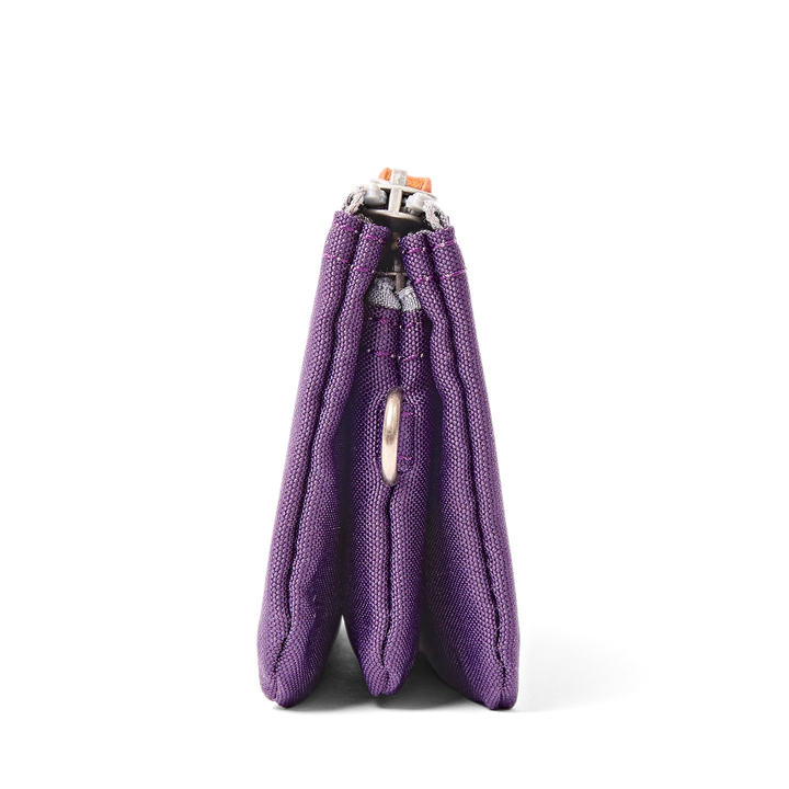 Roka London Carnaby Wallet - Small - Deep Grape