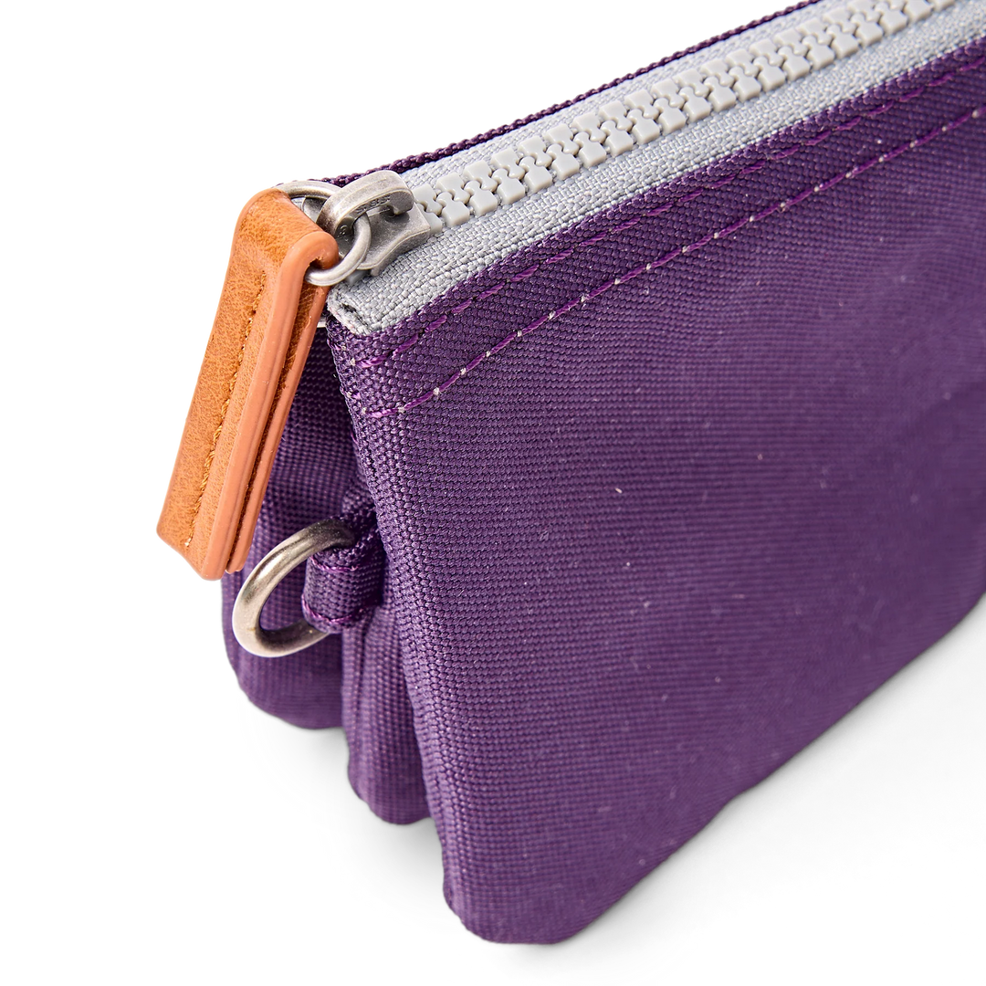 Roka London Carnaby Wallet - Small - Deep Grape