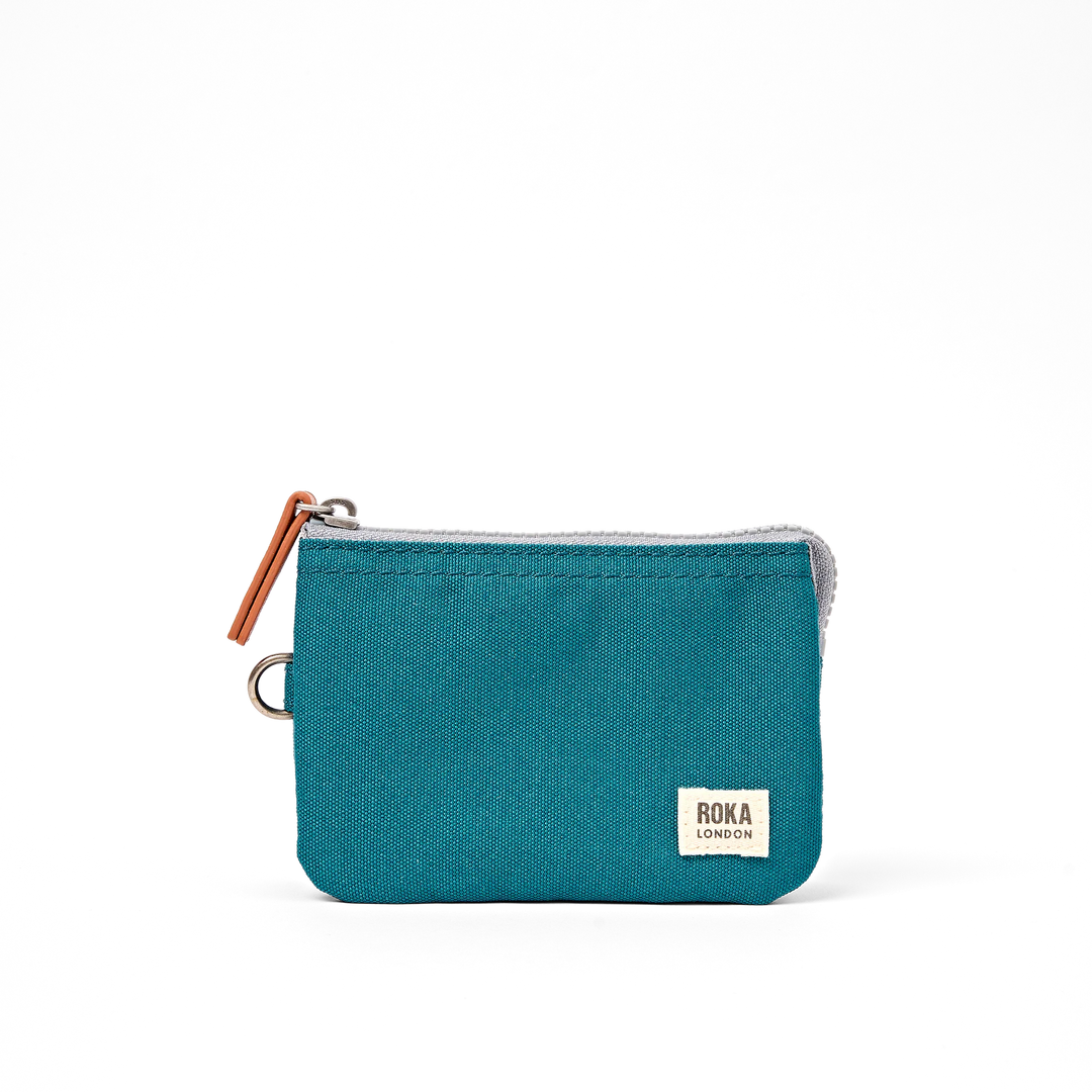 Roka London Carnaby Wallet - Small - Deep Teal