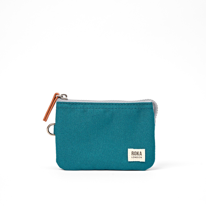 Roka London Carnaby Wallet - Small - Deep Teal