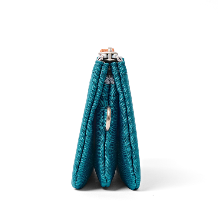 Roka London Carnaby Wallet - Small - Deep Teal