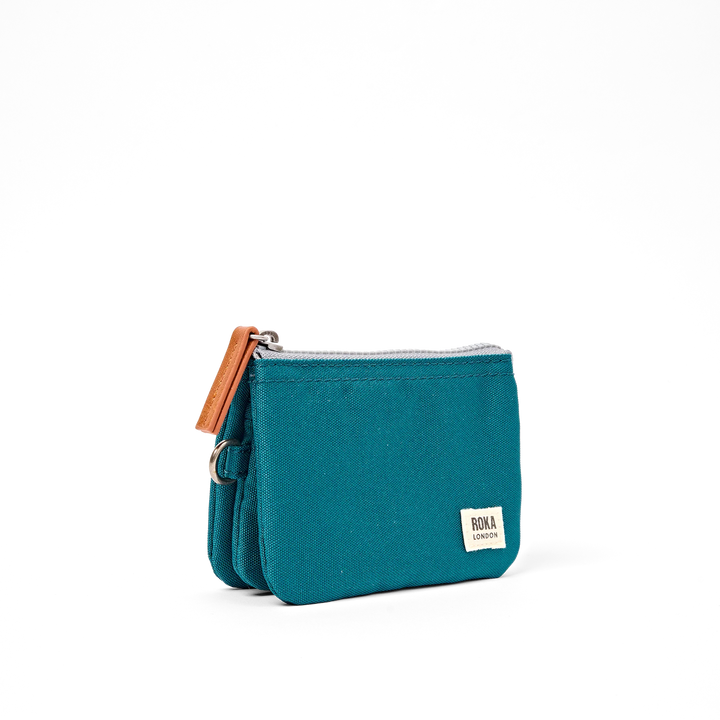 Roka London Carnaby Wallet - Small - Deep Teal