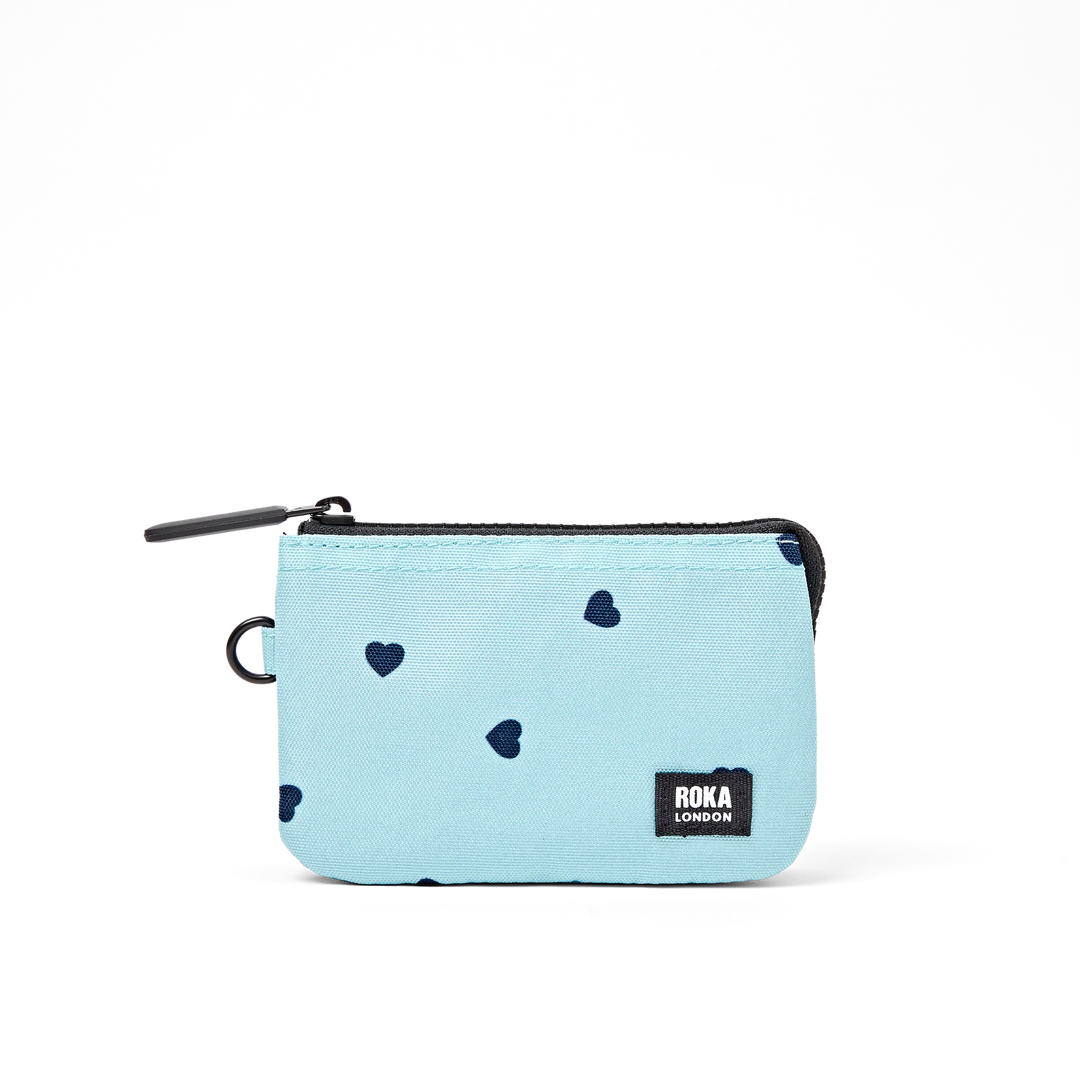 Roka London Carnaby Wallet - Small - Heart Print