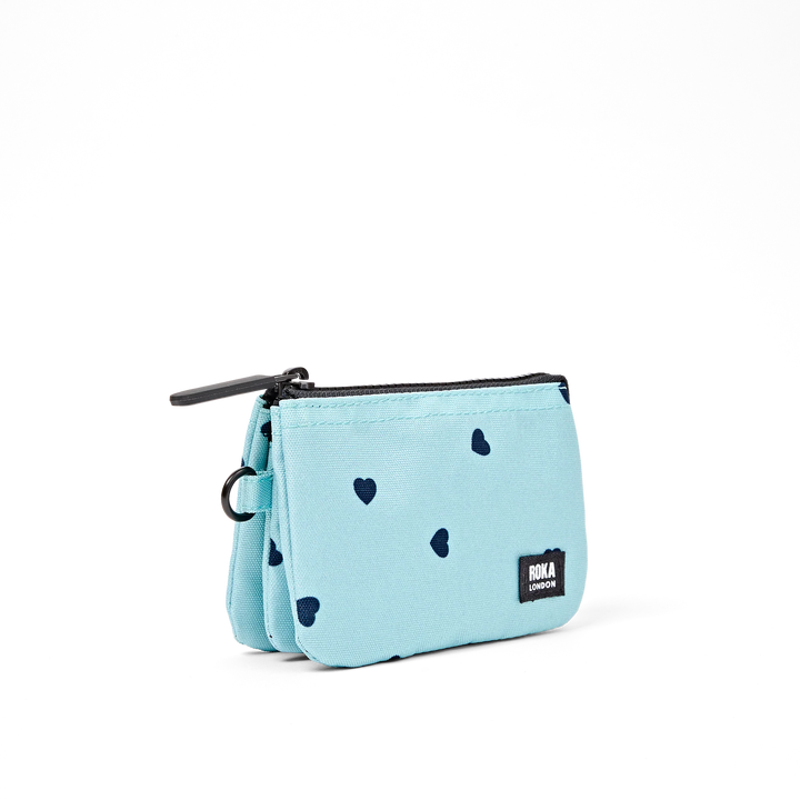 Roka London Carnaby Wallet - Small - Heart Print