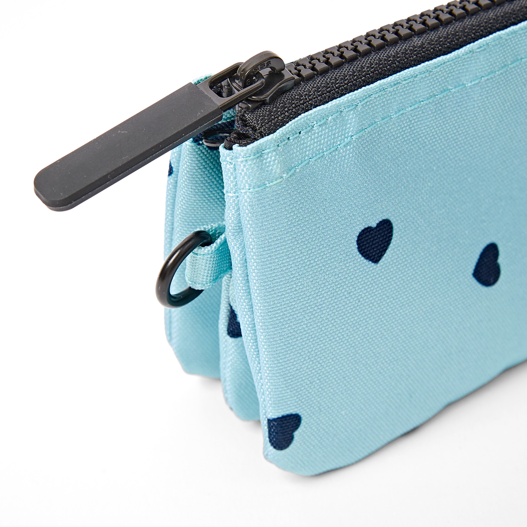 Roka London Carnaby Wallet - Small - Heart Print