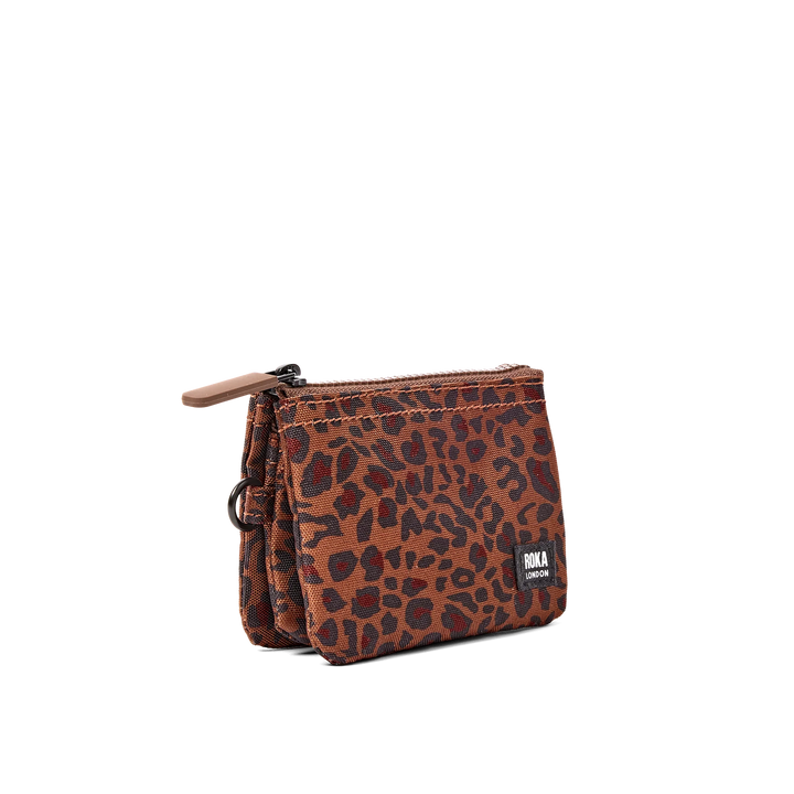 Roka London Carnaby Wallet - Small - Mini Leopard