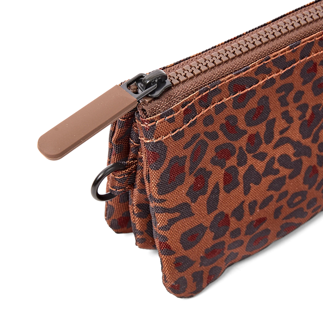 Roka London Carnaby Wallet - Small - Mini Leopard
