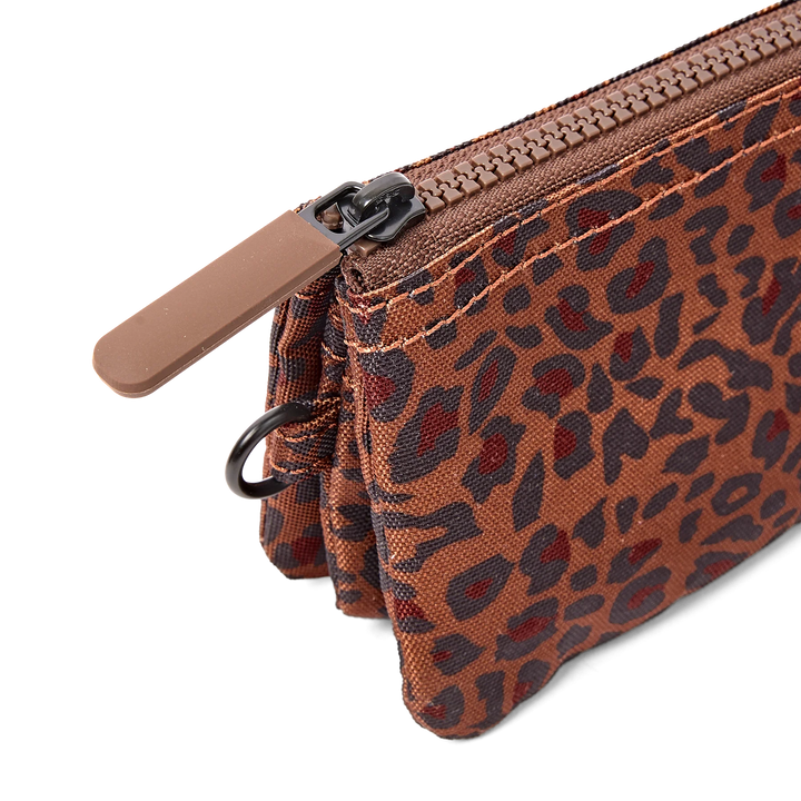 Roka London Carnaby Wallet - Small - Mini Leopard