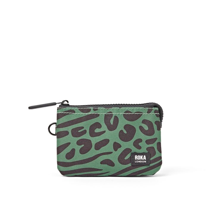 Roka London Carnaby Wallet - Small - Mixed Animal Artichoke