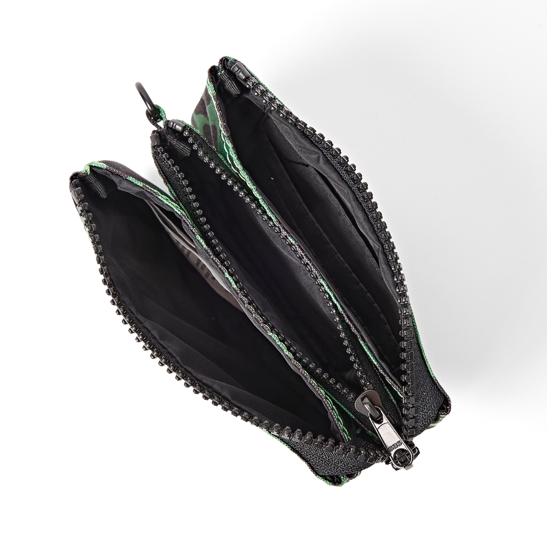 Roka London Carnaby Wallet - Small - Mixed Animal Artichoke