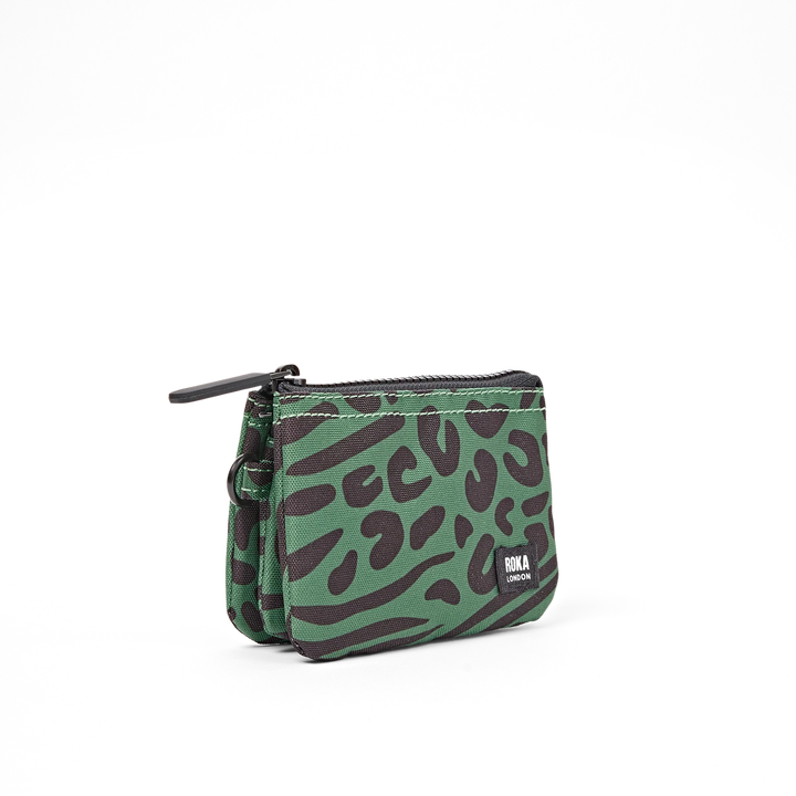Roka London Carnaby Wallet - Small - Mixed Animal Artichoke