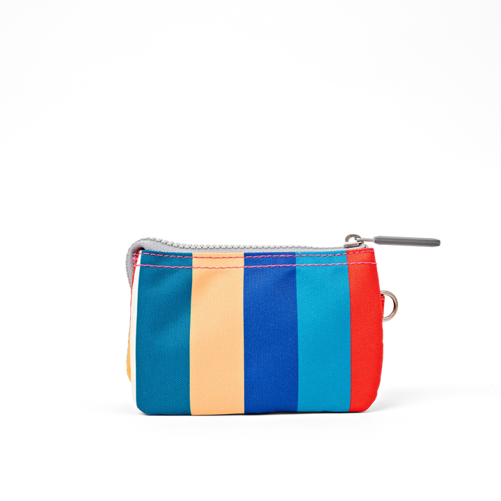 Roka London Carnaby Wallet - Small - Wide Multi Stripe
