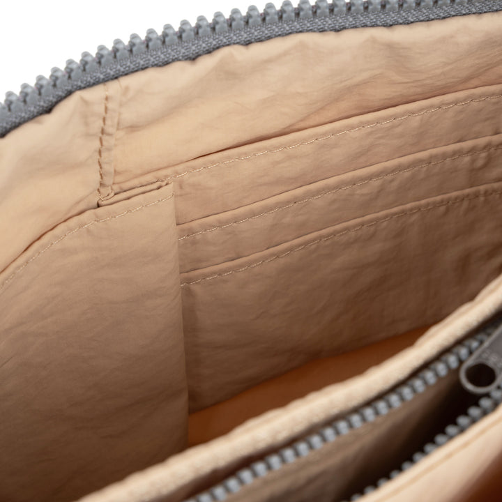 Roka London - Carnaby Crossbody XL - Biscotti Taslon