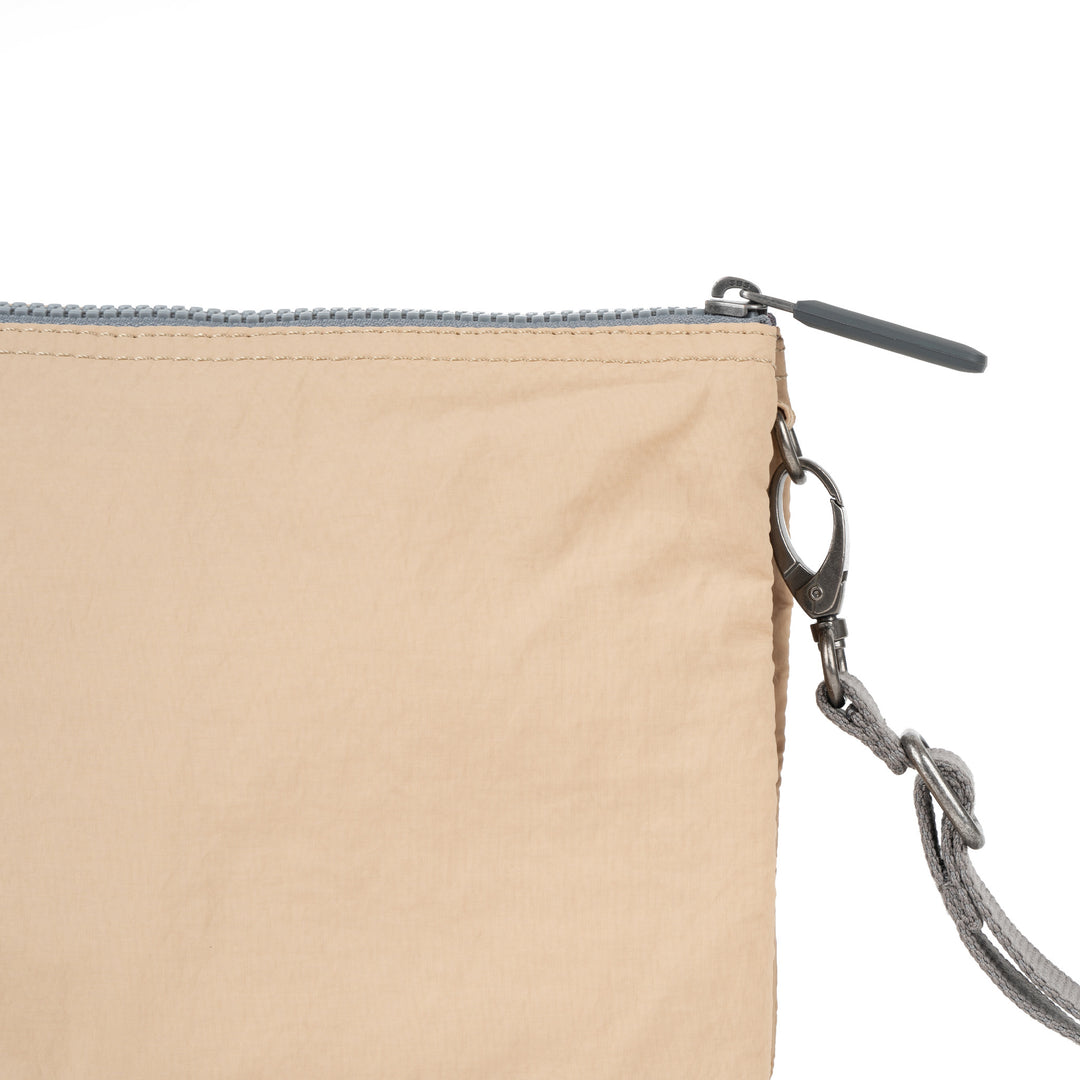 Roka London - Carnaby Crossbody XL - Biscotti Taslon