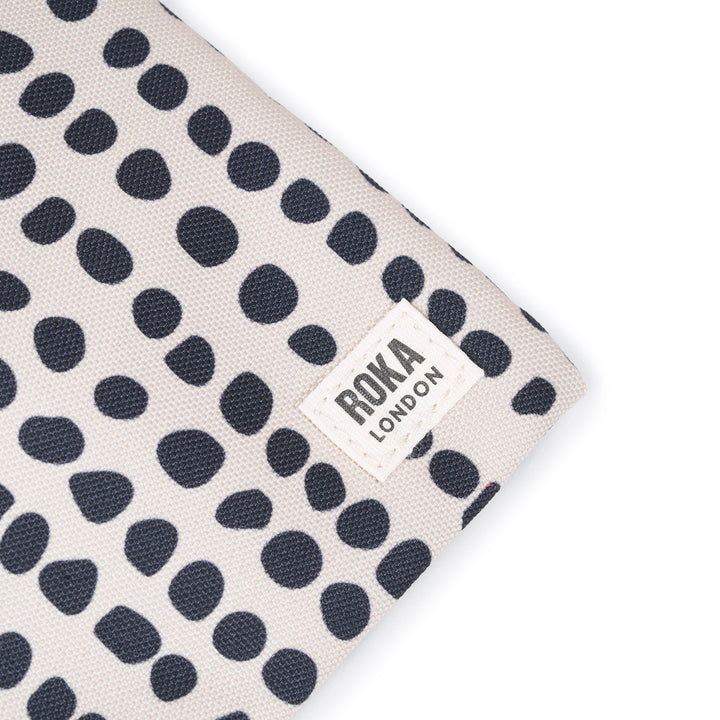 Roka London- Chelsea Recycled Canvas - Linear Dot XS
