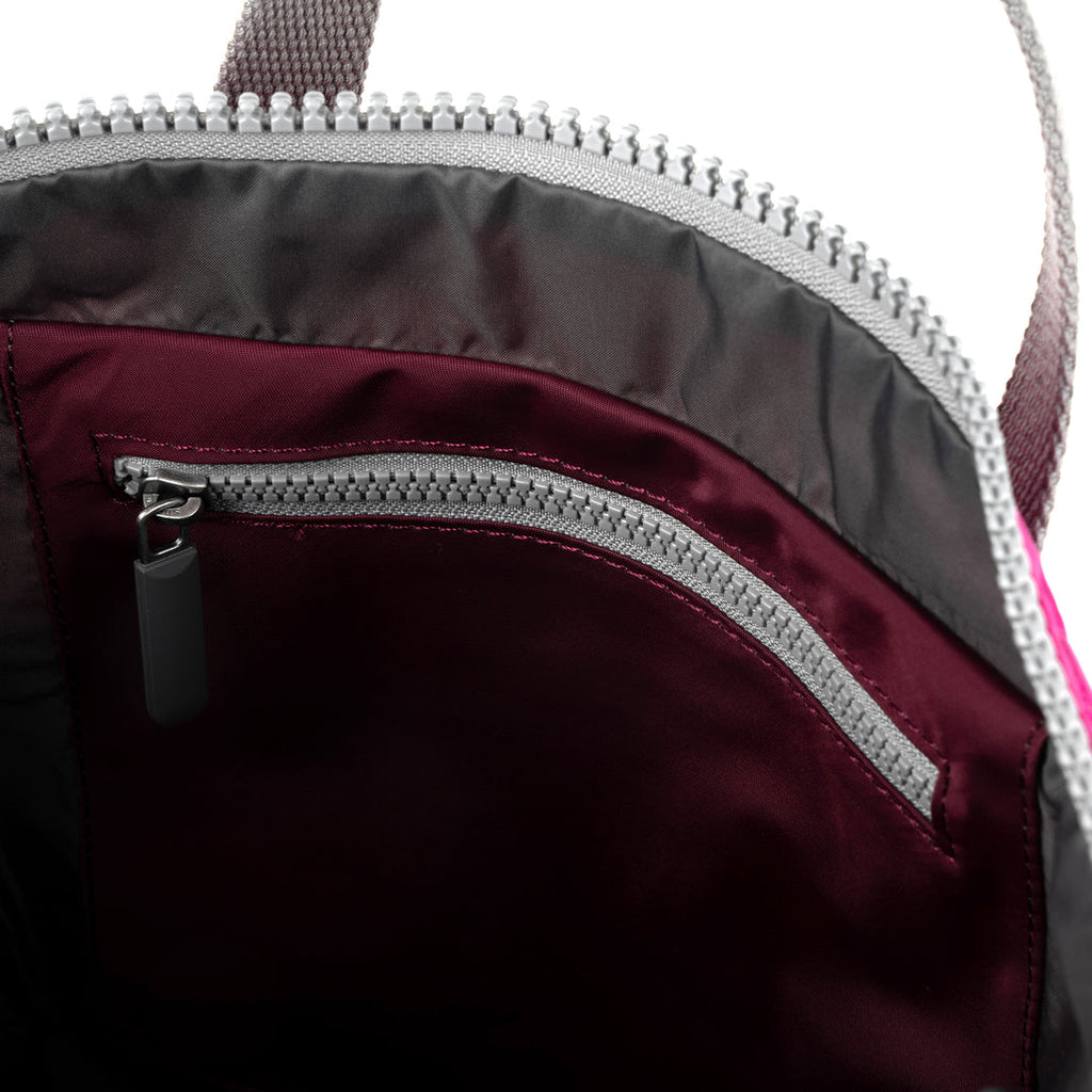 Roka London - Medium Canfield Backpack - Candy/Plum Nylon