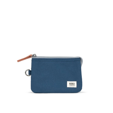 Roka London - Small Carnaby Purse - Deep Blue Canvas