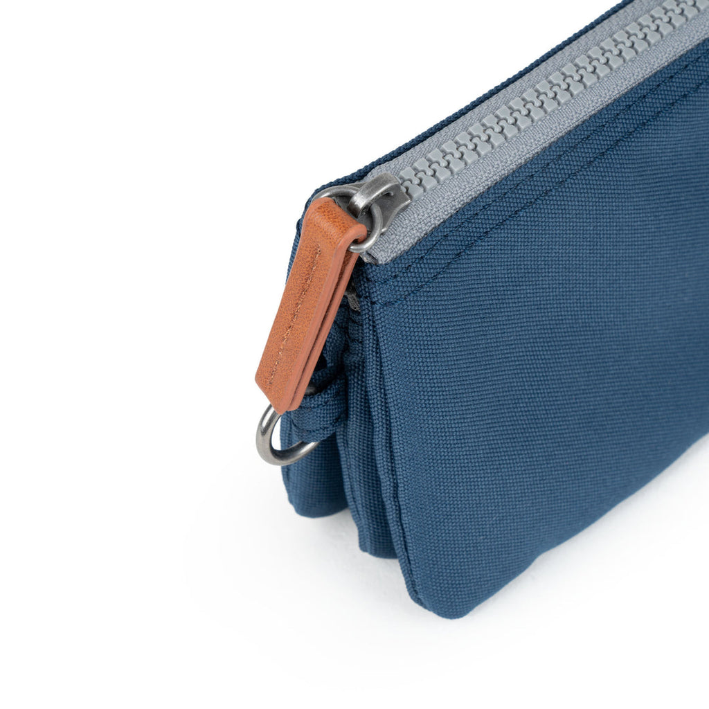 Roka London - Small Carnaby Purse - Deep Blue Canvas