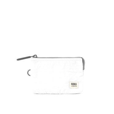 Roka London - Small Carnaby Purse - Coconut Taslon
