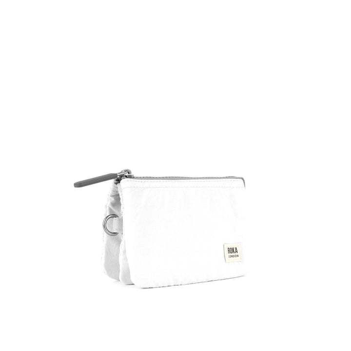 Roka London - Small Carnaby Purse - Coconut Taslon