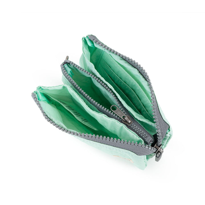 Roka London - Small Carnaby Purse - Mint Taslon