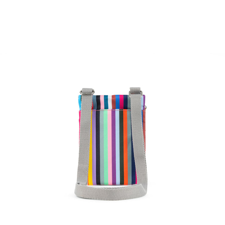 Roka London -  XS Chelsea Sling Pocket - Multi Stripe Canvas