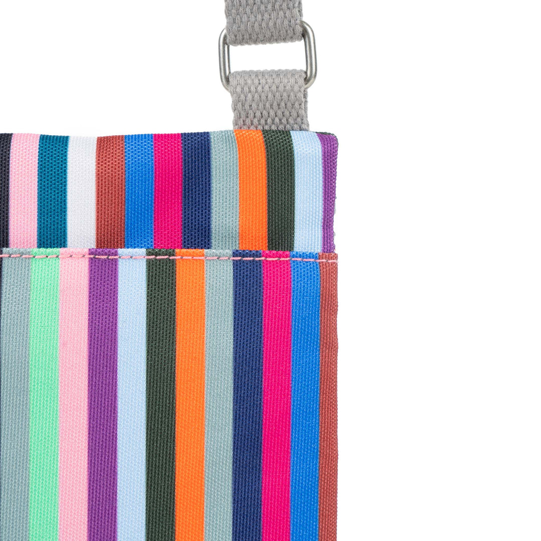 Roka London -  XS Chelsea Sling Pocket - Multi Stripe Canvas