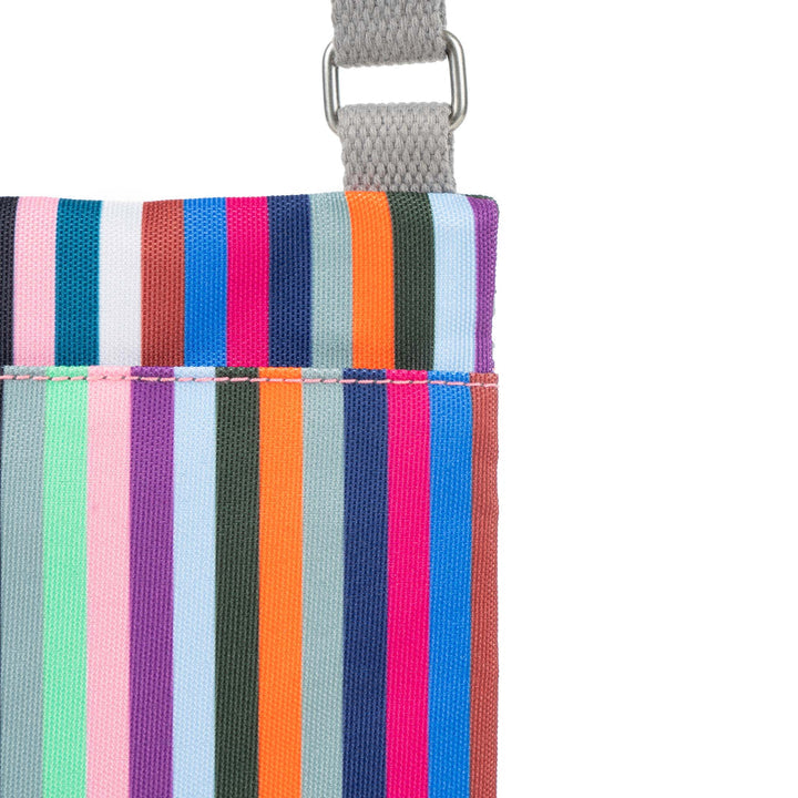 Roka London -  XS Chelsea Sling Pocket - Multi Stripe Canvas